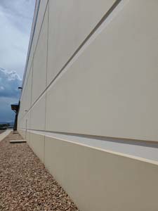 Commercial exterior painting