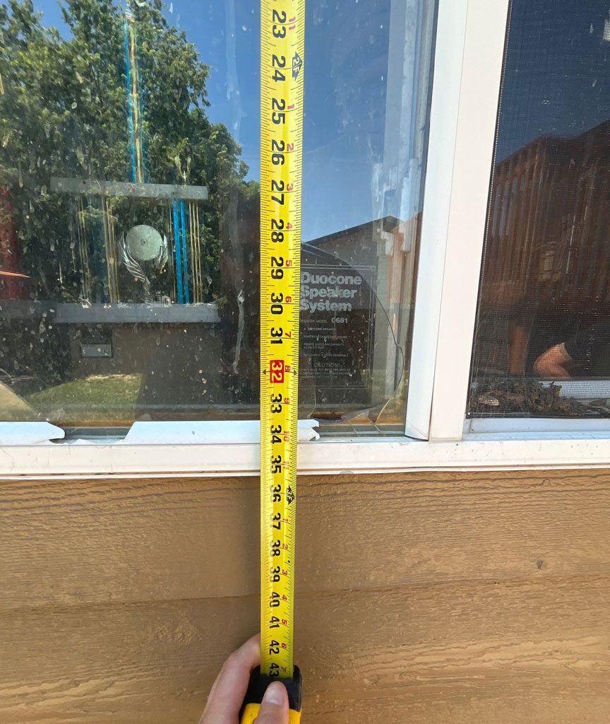 Greeley-Window-Replacement-5 - Custom Exteriors, LLC Window Frame Damage, Glass Intact