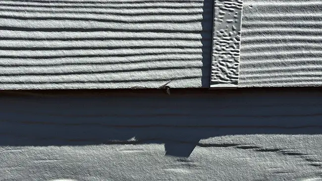 Hail damage siding - Custom Exteriors, LLC Hail Damage to Siding