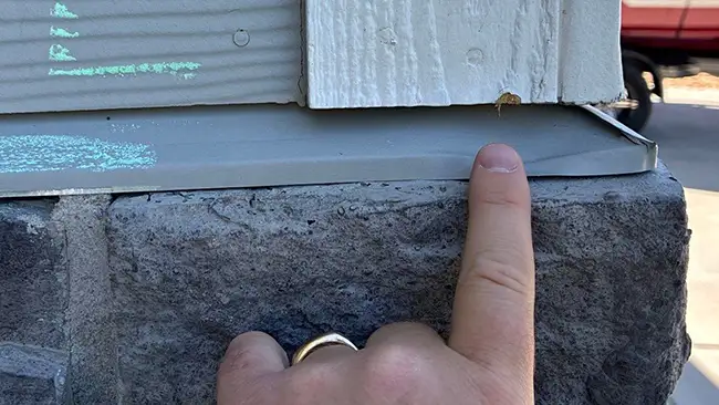 Hail damage trim - Custom Exteriors, LLC Hail Damage to Trim